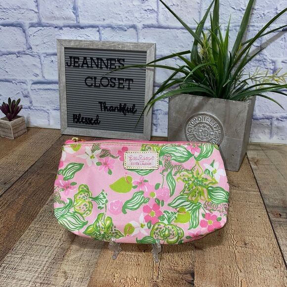 Lilly Pulitzer Estée Lauder cosmetic bag - Picture 1 of 7